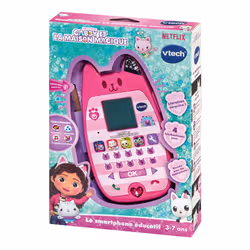 VTech Jouets Electroniques Educatifs Gabby Et La Maison Magique - Le Smartphone Educatif - Vue supplémentaire 4