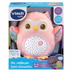VTech MA VEILLEUSE LUMI CHOUETTE ROSE - Vue supplémentaire 3