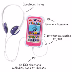 VTech Baladeur Magic Light Rose - Vue supplémentaire 2