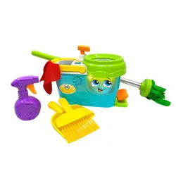 VTech 1, 2, 3, imite moi P'Tit Chariot De Ménage Magi'Clean