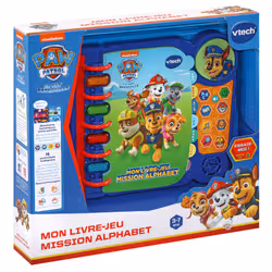 VTech Jouets Electroniques Educatifs PAT PATROUILLE - MON LIVRE-JEU MISSION ALPHABET - Vue supplémentaire 3
