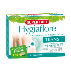 Super Diet Hygiaflore Transit Ventre Plat Pocket – 45 Comprimés