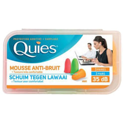Protection Auditive Mousse Confort 3 Paires Quies