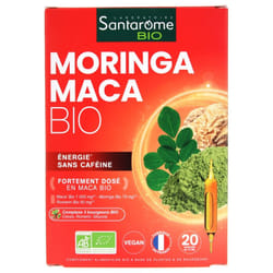 Santarome Bio Moringa Maca Bio 20 Ampoules