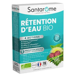 Santarome Rétention d'Eau Bio 15 Comprimés