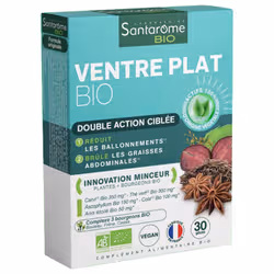 Santarome Ventre Plat Bio 30 Gélules
