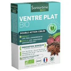 Santarome Ventre Plat Bio 30 Gélules