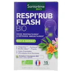 Santarome Respi'Rub Flash Bio 15 Comprimés
