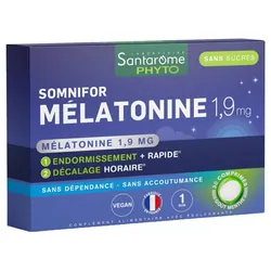Santarome Somnifor Mélatonine 1,9 mg 30 Comprimés
