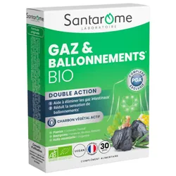 Santarome Gaz & Ballonnements Bio 30 Gélules