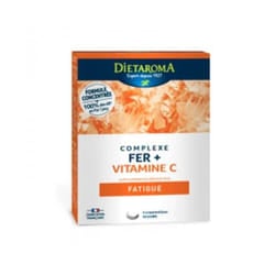 Dietaroma complexe Fer+Vitamine C 30cps