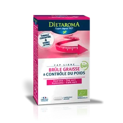 DIETAROMA Capligne Brûle-graisse et Contrôle du poids Bio 30 comprimés
