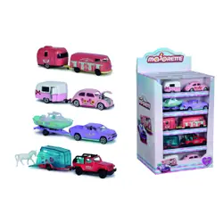 Majorette MAJO PINK TRAILER 20PCS ASST PRES