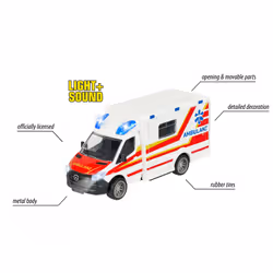 Majorette Mercedes-Benz Sprinter Ambulance - Vue supplémentaire 4