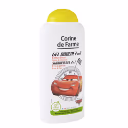 Corine de Farme Disney Pixar Cars 250 ml Gel douche Garçon Corps et cheveux Pomme - Vue supplémentaire 2
