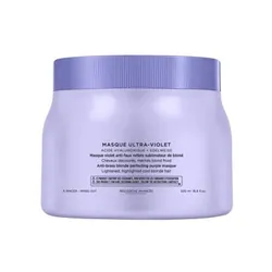 KERASTASE Blond Absolu Masque ultra-violet pour les cheveux décolorés ou méchés 500ml