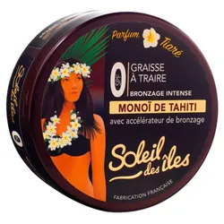 Soleil des îles Graisse à Traire Bronzage Intense 150 ml - Parfum : Tiaré