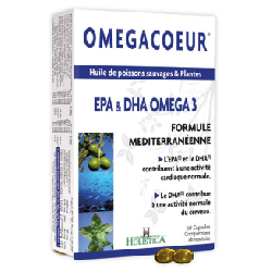 Holistica Omegacoeur EPA & DHA OMEGA 3 - 60 capsules