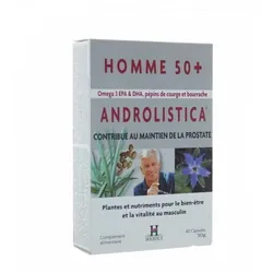 ANDROLISTICA HOMMES 50+ Confort Urinaire 40 CAPSULES