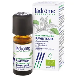 Ladrôme Huile Essentielle Ravintsara (Cinnamomum camphora ct 1,8-cineol) Bio 10 ml