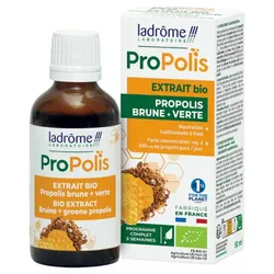 Ladrôme Propolis Extrait de Propolis Brune + Verte Bio 50 ml