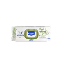 Mustela Lingettes Nettoyantes à l'Huile d'Olive 50 Lingettes
