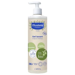 Gel Lavant A L'huile D'olive Bio Pour Toute La Famille 400ml Mustela