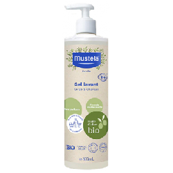 Gel Lavant A L'huile D'olive Bio Pour Toute La Famille 400ml Mustela