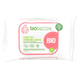 Biosecure 25 Lingettes Démaquillantes