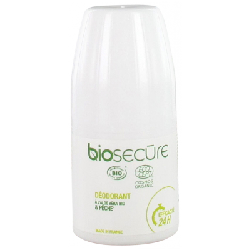 Deodorant Pierre d'Alun Aloe Vera Bio 50ml Parfum Pêche Bio Secure