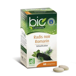 Yves Ponroy Romarin Radis Noir Bio 60 Comprimes