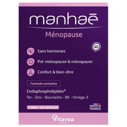 Vitavea Manhaé Ménopause 30 Capsules