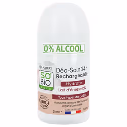 Léa Nature SO BIO étic Déo-Soin 24H Lait d'Ânesse Roll-On Bio 50 ml