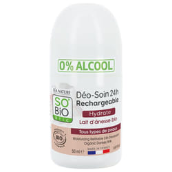 Léa Nature SO BIO étic Déo-Soin 24H Lait d'Ânesse Roll-On Bio 50 ml
