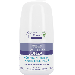 Deodorant Fraîcheur Haute Tolerance 24h Roll-on Bio 50ml Eau thermale Jonzac