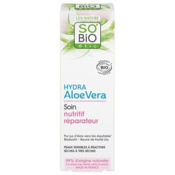 Léa Nature SO BIO étic Hydra Aloe Vera Soin Nutritif Réparateur Bio 50 ml