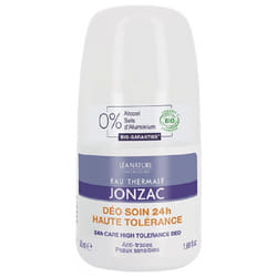 Eau Thermale Jonzac Déo Soin Haute Tolérance 24H Bio 50 ml