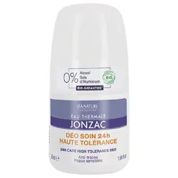 Eau Thermale Jonzac Déo Soin Haute Tolérance 24H Bio 50 ml
