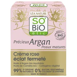 Léa Nature SO BIO étic Précieux Argan Crème Rose Éclat Fermeté Bio 50 ml