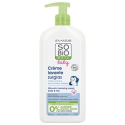 Léa Nature SO BIO étic Baby Crème Lavante Surgras Bio 500 ml