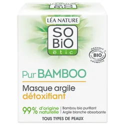 Léa Nature SO BIO étic Pur Bamboo Masque Argile Détoxifiant Bio 50 ml