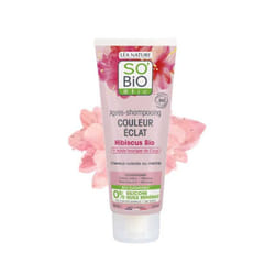 SO BIO APRÈS-SHAMPOOING COULEUR ÉCLAT HIBISCUS 200ML