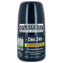 Léa Nature SO BIO étic Men Déo 24H Gingembre Roll-On Bio 50 ml