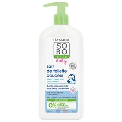 Léa Nature SO BIO étic Baby Lait de Toilette Douceur Bio 500 ml