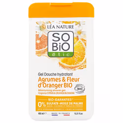 Léa Nature SO BIO étic Gel Douche Hydratant Agrumes & Fleur d'Oranger Bio 450 ml