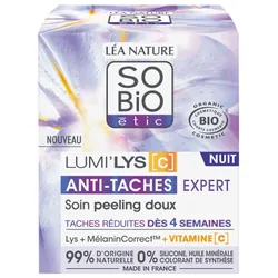 Léa Nature SO BIO étic Lumi'Lys [C] Soin Peeling Doux Anti-Taches Expert Nuit Bio 50 ml