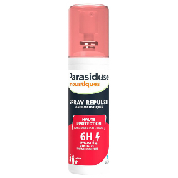 Parasidose Moustiques Zones Tropicales et à Risques Spray Anti-Moustiques 100 ml