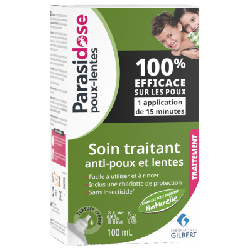 Parasidose Poux-Lentes Soin Traitant 100 ml