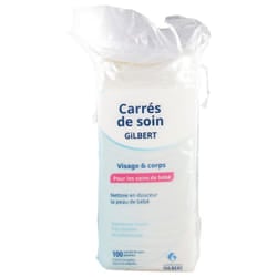 Carrés de soin x100 Gilbert