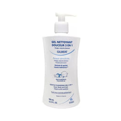 Gilbert Gel Nettoyant Douceur 3en1 Bebe 400ml